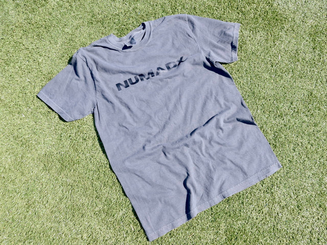 Numadx Tonal Logo Tee - Washed Charcoal